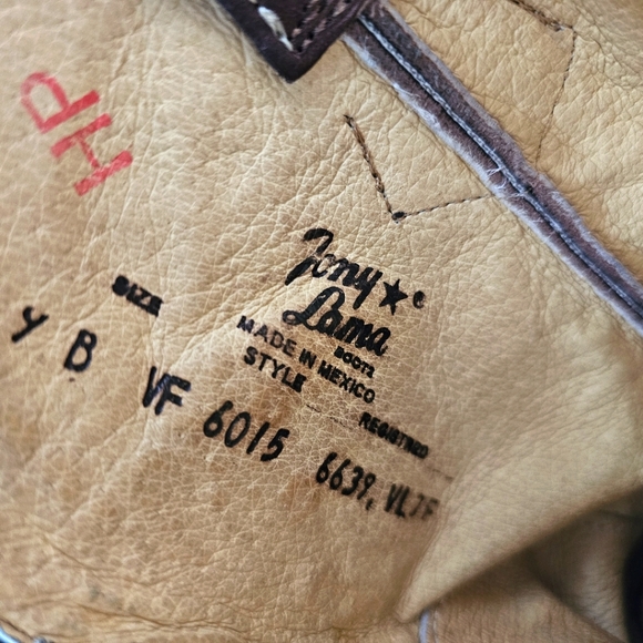 Tony Lama women's cowboy boots - Picture 6 of 7